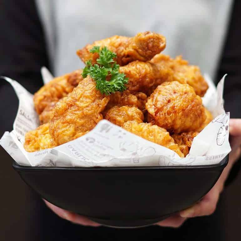 Best Korean food in KL: Kyochon honey fried chicken 