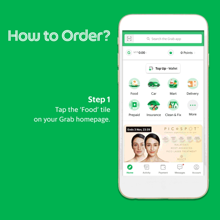 New grabfood store user promo