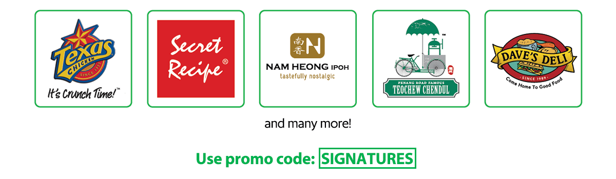 Settle all your meals in a few clicks. | Grab MY