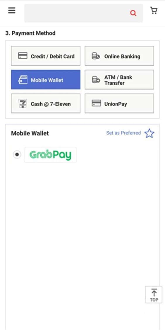 Grab paylater merchants