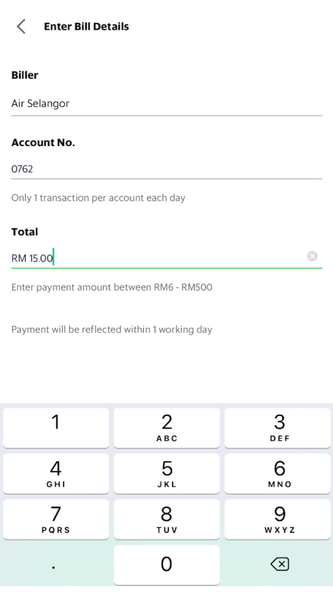 Payment online air selangor Air Selangor: