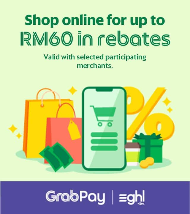 Get Rebates For Your Online Shopping With GrabPay Grab MY