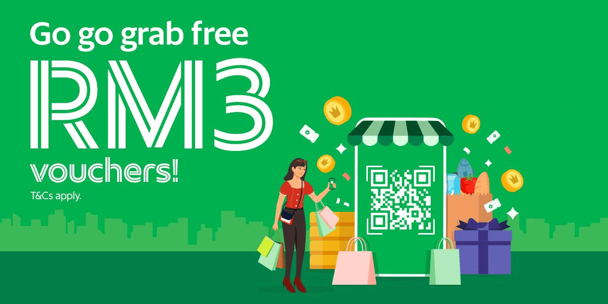 Grab free RM3 OFF vouchers Learn More