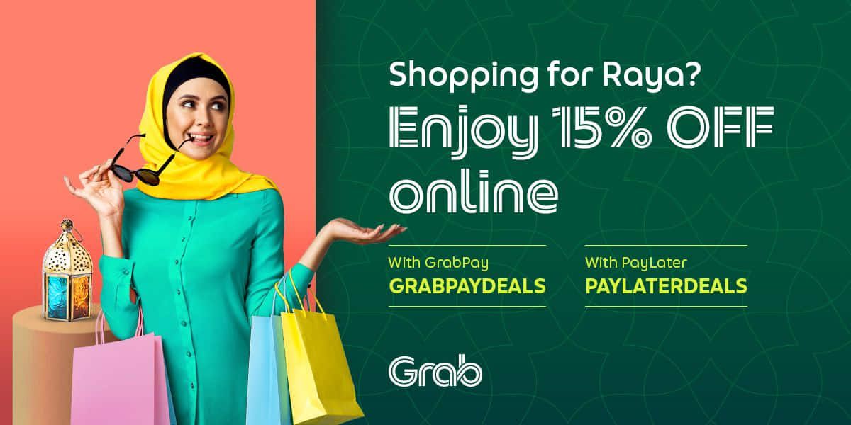 Enjoy 15% OFF  Promo code: GRABPAYDEALS Learn More