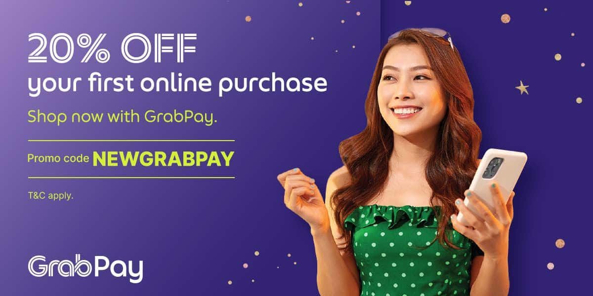 Enjoy 20% (up to RM8) OFF Promo:"NEWGRABPAY"Learn More