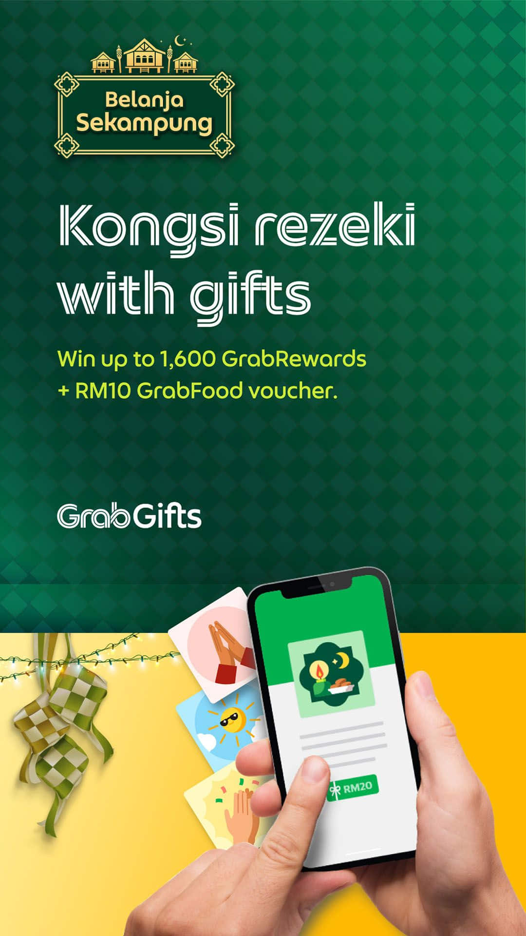 GrabGifts Belanja Sekampung Challenge
