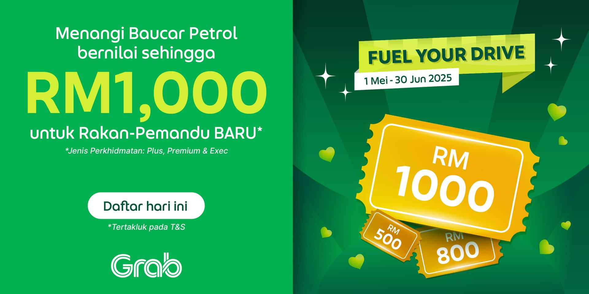 Fuel Your Drive | Grab MY | Grab MY